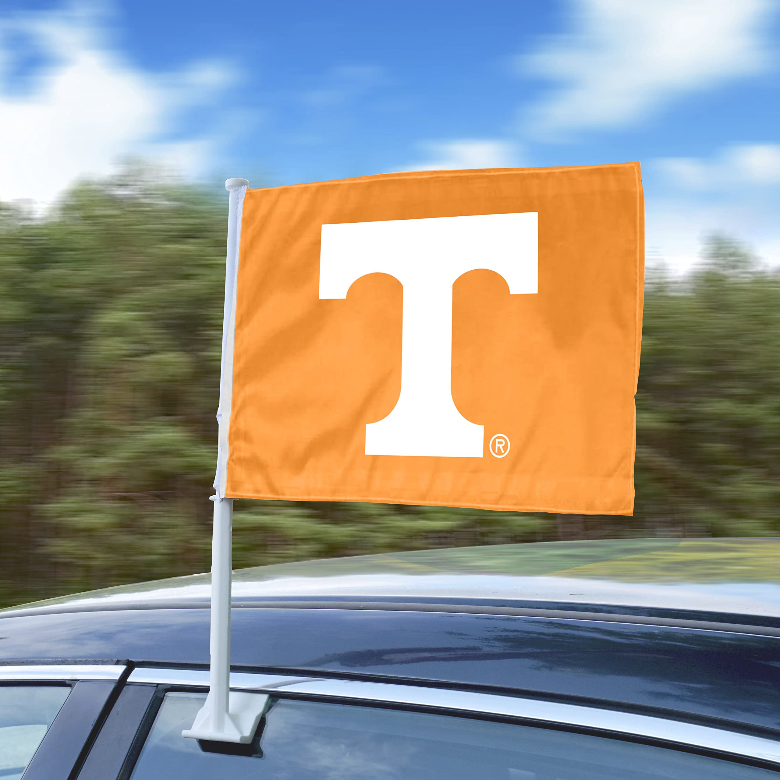 FANMATS 41690 Tennessee Volunteers Car Flag 2-pk
