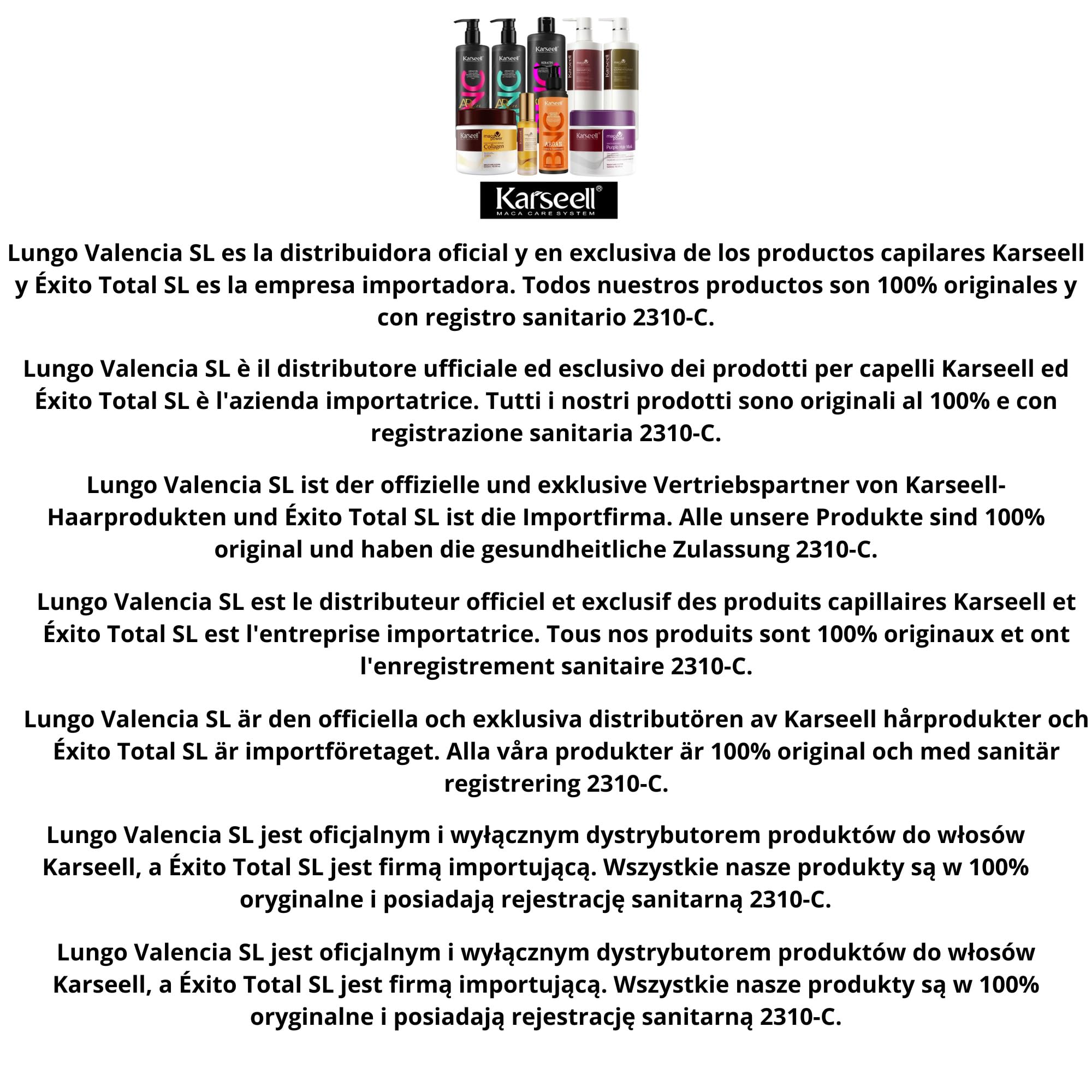 Karseell MACA CARE SYSTEM Keratin Glättung Ohne Formaldehyd Trockenes Krauses Geschädigtes Haar Kollagen Biotin Arganöl Feuchtigkeitspflege Glanz Reparatur Antifrizz Tägliche Anwendung Zuhause 500ml