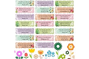 200 Captivating Bible Verse Stickers for Kids: Inspiring Faith Through Play