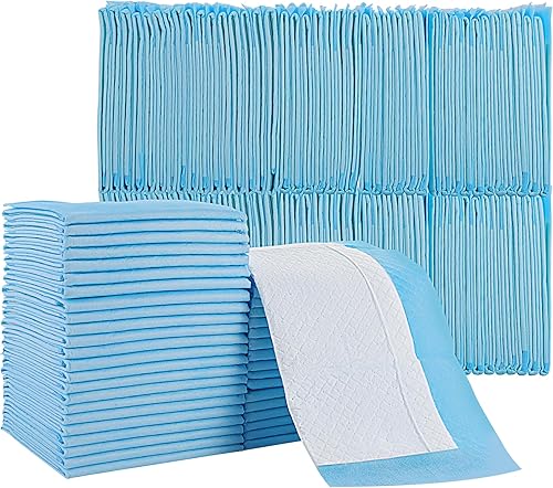 Paquete de 100 cambiadores desechables, almohadillas cambiadoras de pañales de alta absorción, impermeables, a prueba de fugas, almohadillas