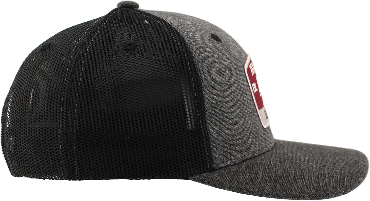 Texas A&M Aggies NCAA Officially Licensed Trucker Hat Carson Patch Switchback Black - Image 7