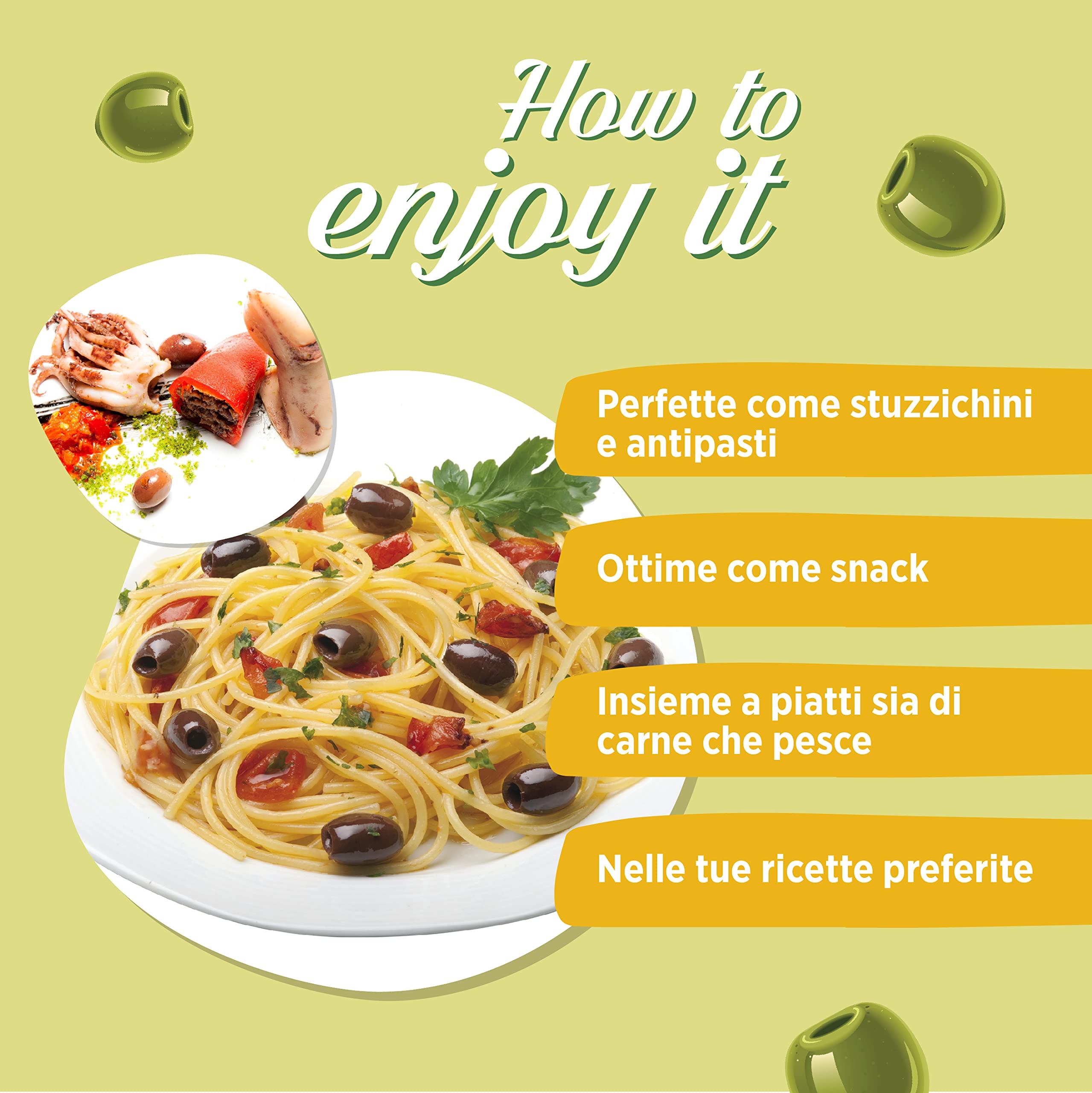MADAMA OLIVA, Olive Nere Leccino Denocciolate Condite dal Sapore Speziato e Leggermente Aromatico, Ideale per Stuzzichini e Antipasti, 100% Made in Italy, 6 x 200 gr