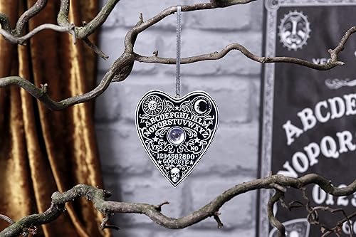 Miniatura 5 de Nemesis Now Spirit Board Planchette - Adorno colgante (3.3 in), color negro