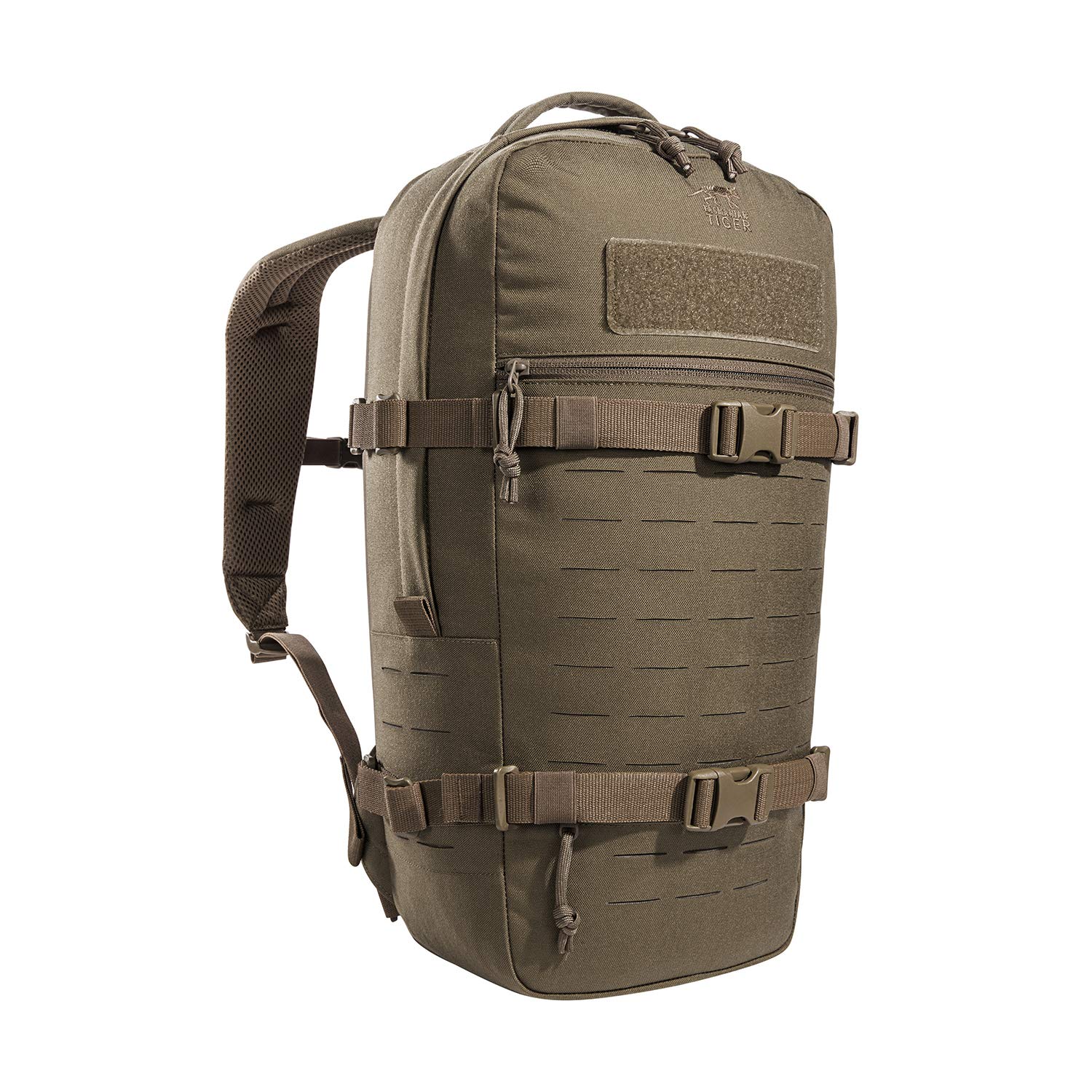 Tasmanian TigerTT Modular Daypack L Molle-kompatibler, Ergonomischer Tages-Rucksack mit Kompressionsriemen, 18 Liter Volumen