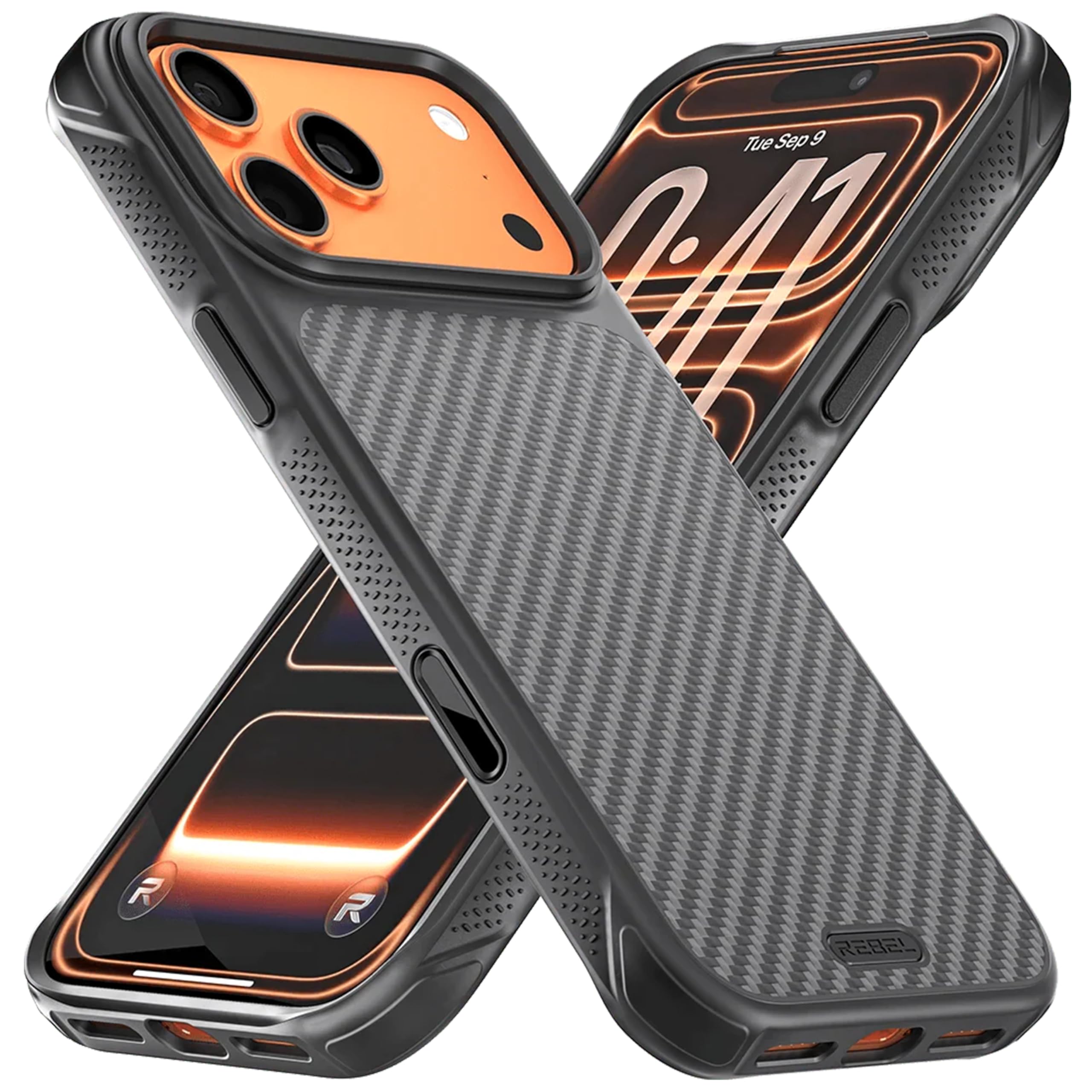 tortoise print phone case TORTOISESHELL iPhone 14 / Chestnut