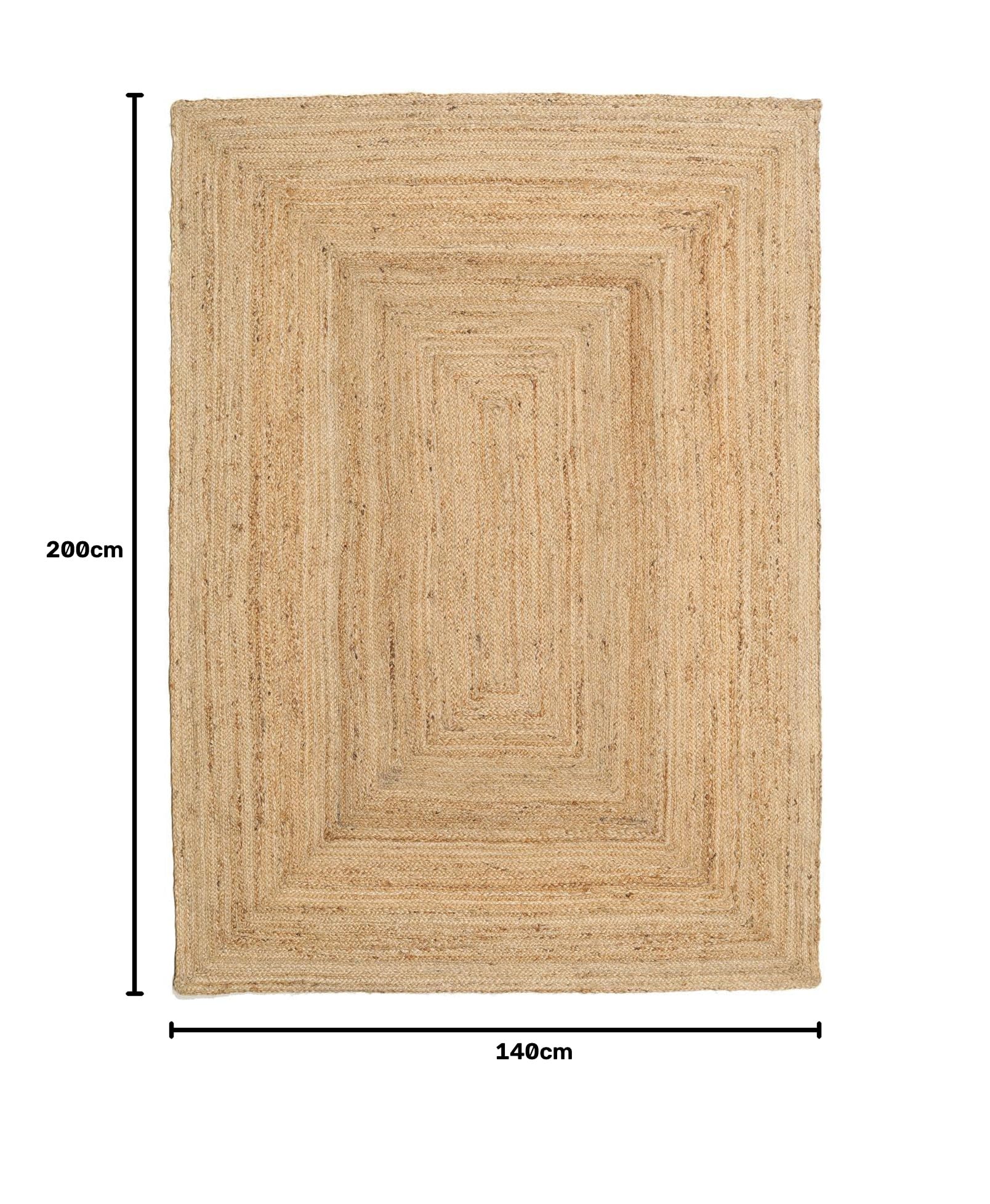 RugVista Frida Tapis, 140 x 200 cm, Beige
