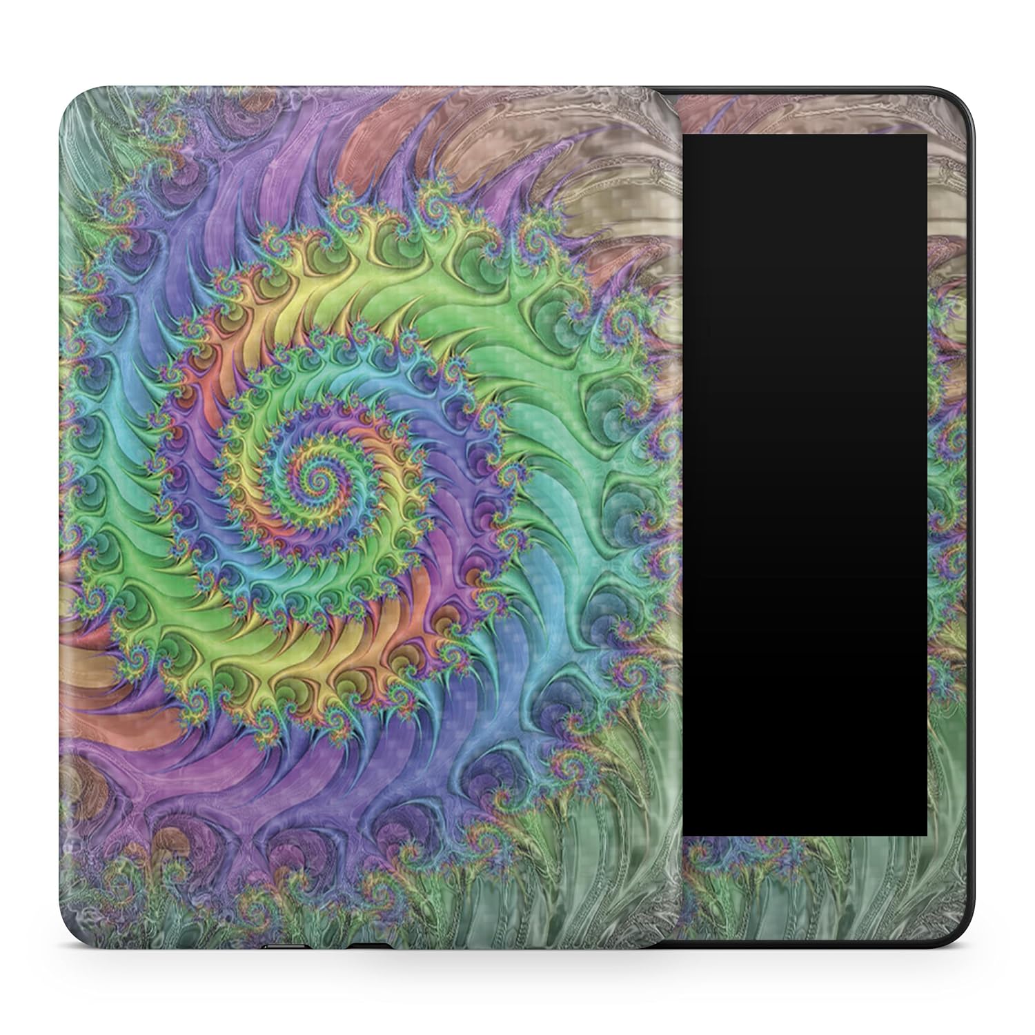 Tablet Skin Compatible with Amazon Kindle Colorsoft (2024) - Green Wheat Fields - Premium 3M Vinyl Protective Wrap Decal Cover - Easy to Apply | Crafted in The USA by MightySkins