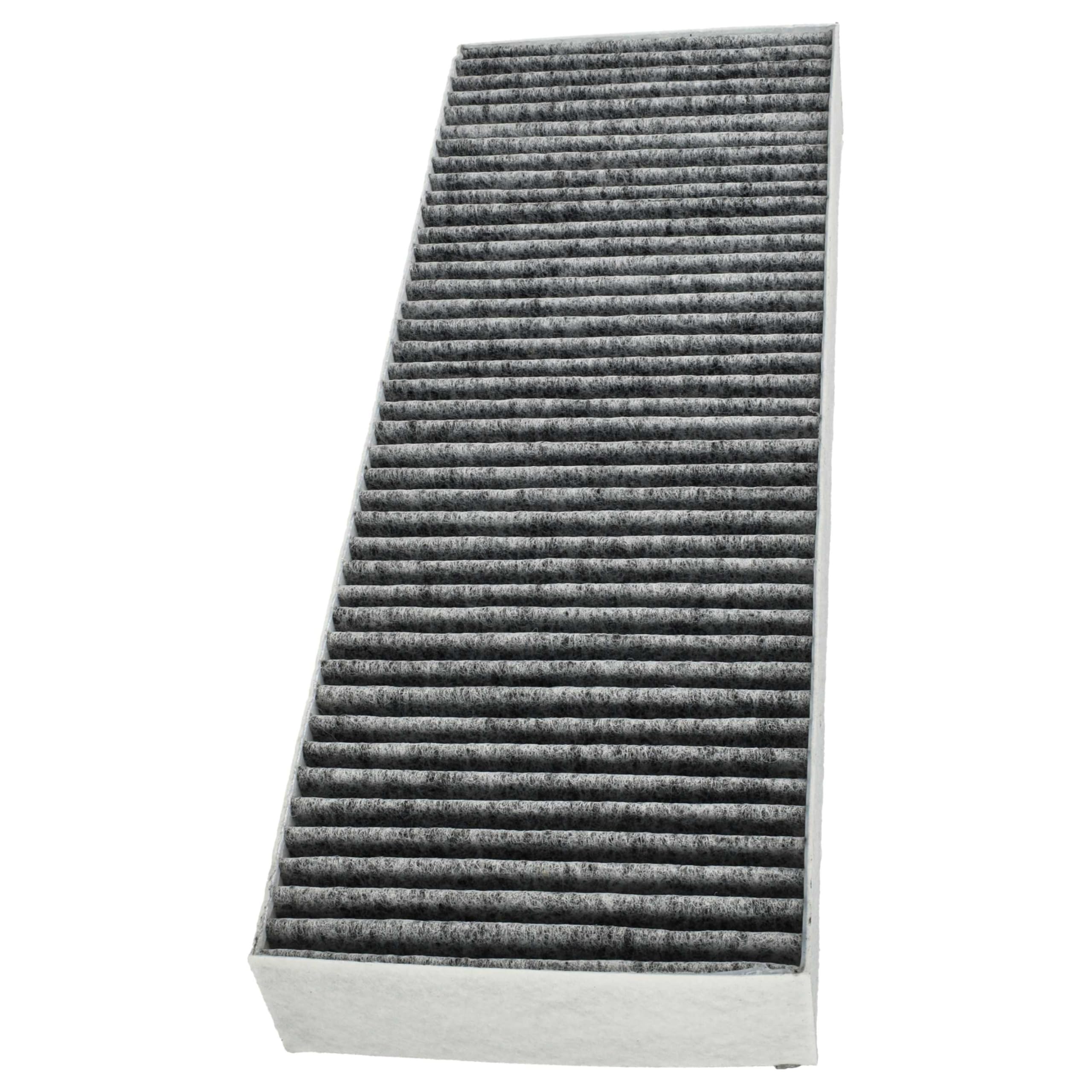 vhbw 6 x filtr z węglem aktywnym zastępuje Bora BAKFS-002, BAKF-001, BAKFS do okapów kuchennych - 34 x 12,2 x 4,25 cm