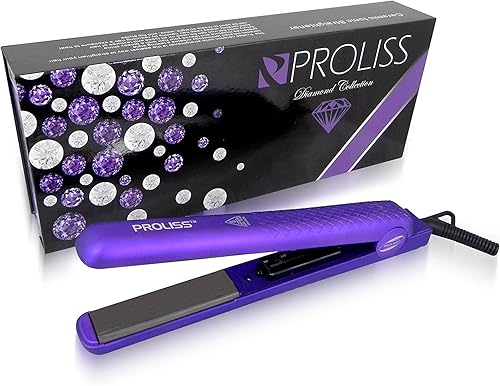 Miniatura 3 de Diamond Collection - Plancha de cerámica (1,25 pulgadas), color azul