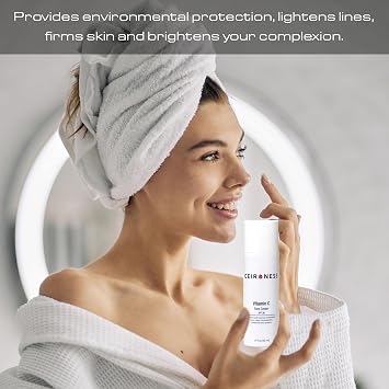 Geir Ness Vitamin C Day Cream SPF 30 Anti Aging Day Time Moisturizer Cream | SPF 30 sun protection, Vitamin C skincare formula, Daytime hydration, healthy complexion
