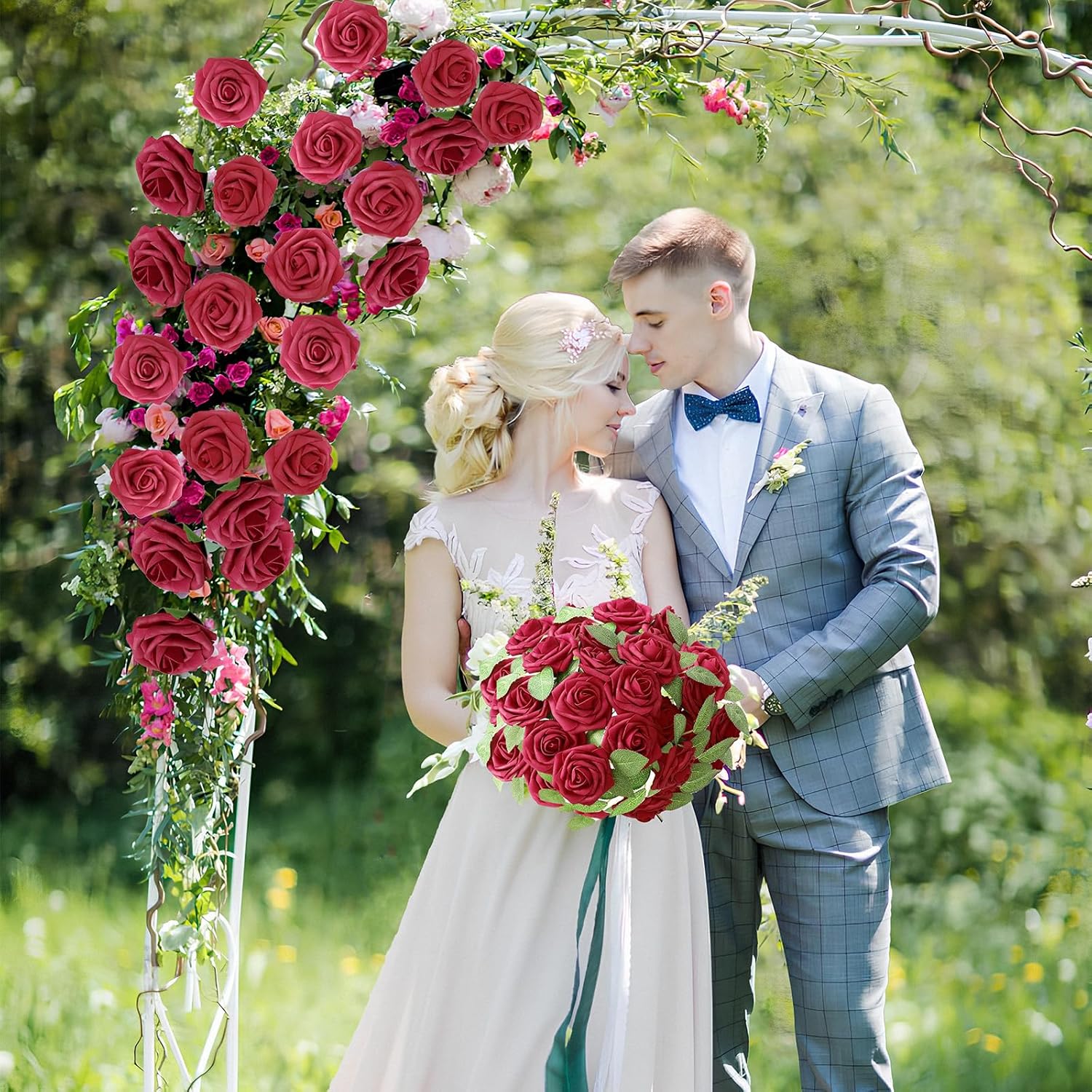 Mesterséges rózsák dekorációs felhasználása