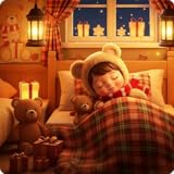 Sleepy Teddy Bear Asleep Time: Cozy Bedtime Music & Gentle Sounds for Fire TV & Fire Tablet