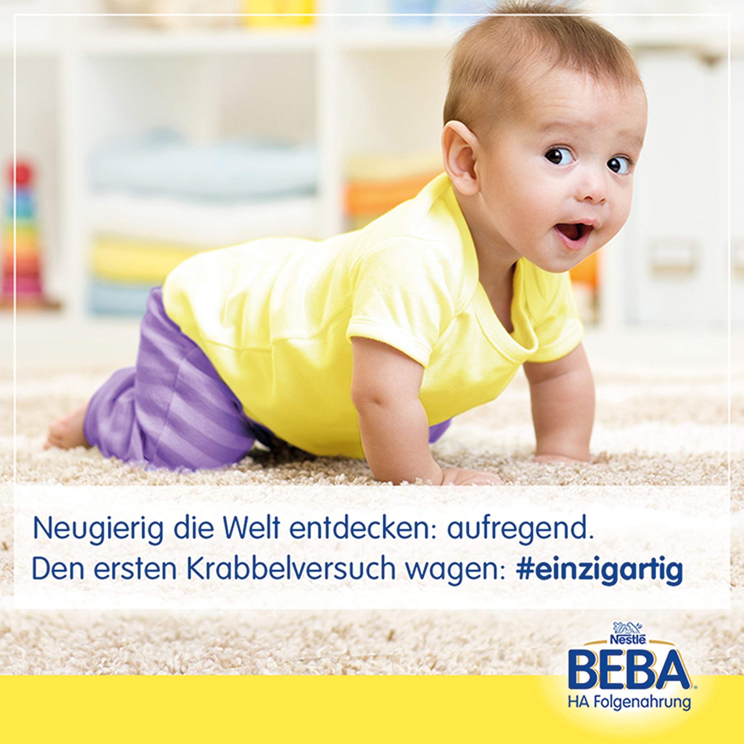 Nestlé BEBA SINLAC glutenfreier Reisbrei, sojafrei, milchfrei, Pulver, 9er Pack (9 x 250g)
