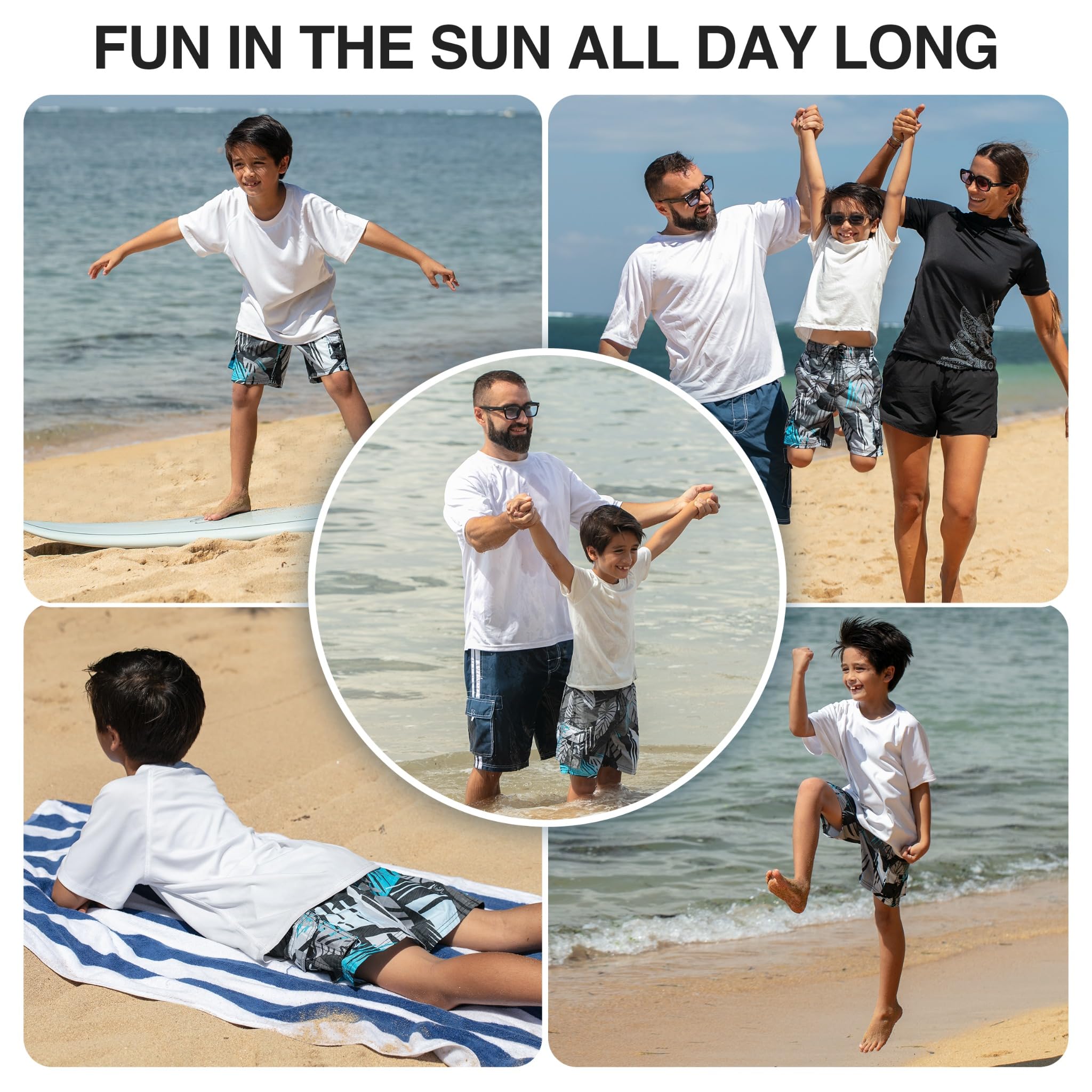 Kanu Surf Costume a Pantaloncino Bambini e Ragazzi
