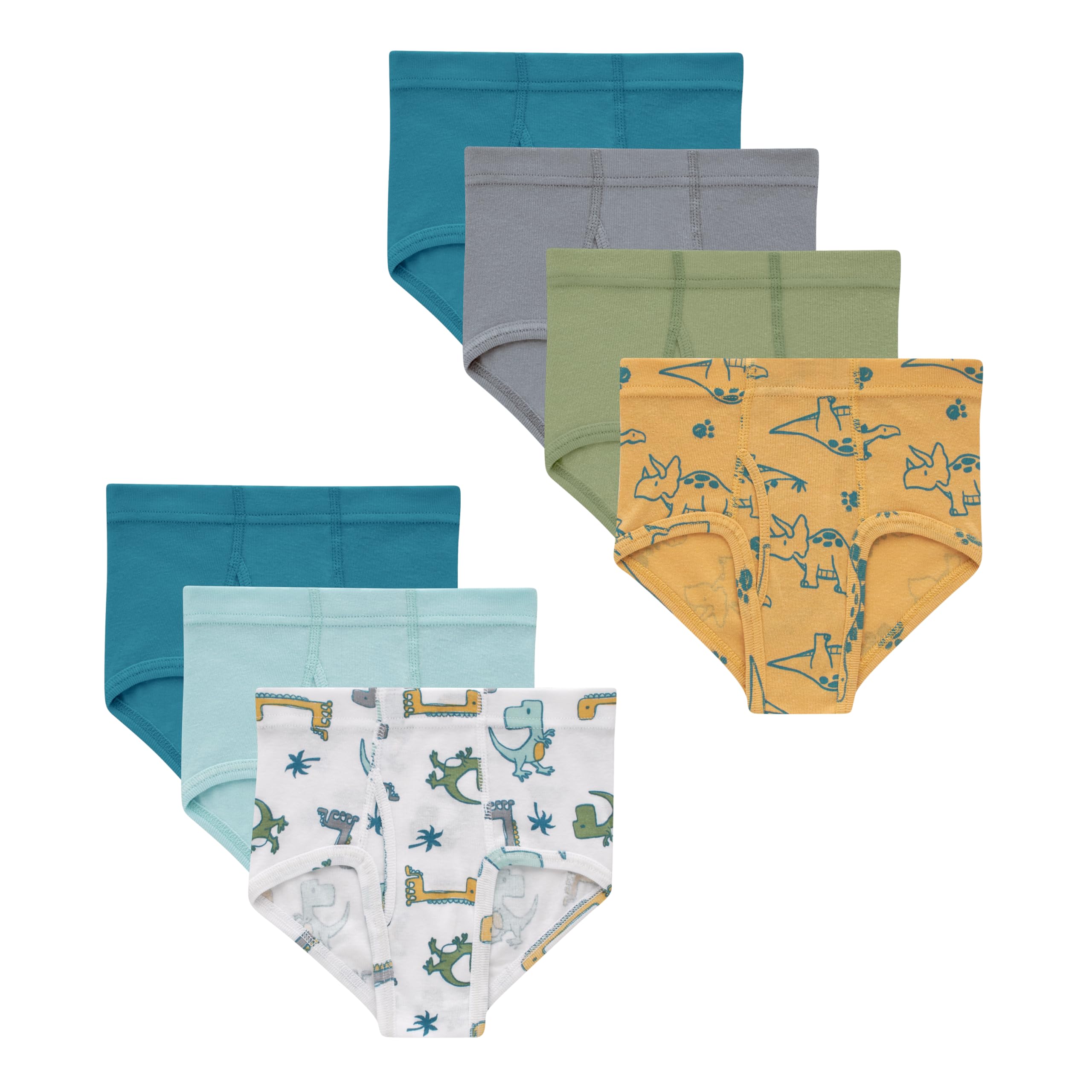 Hanes Toddler Boys Organic Cotton Underwear Pure Comfort 100 Cotton Boxer Briefs Available 10 7 Pack