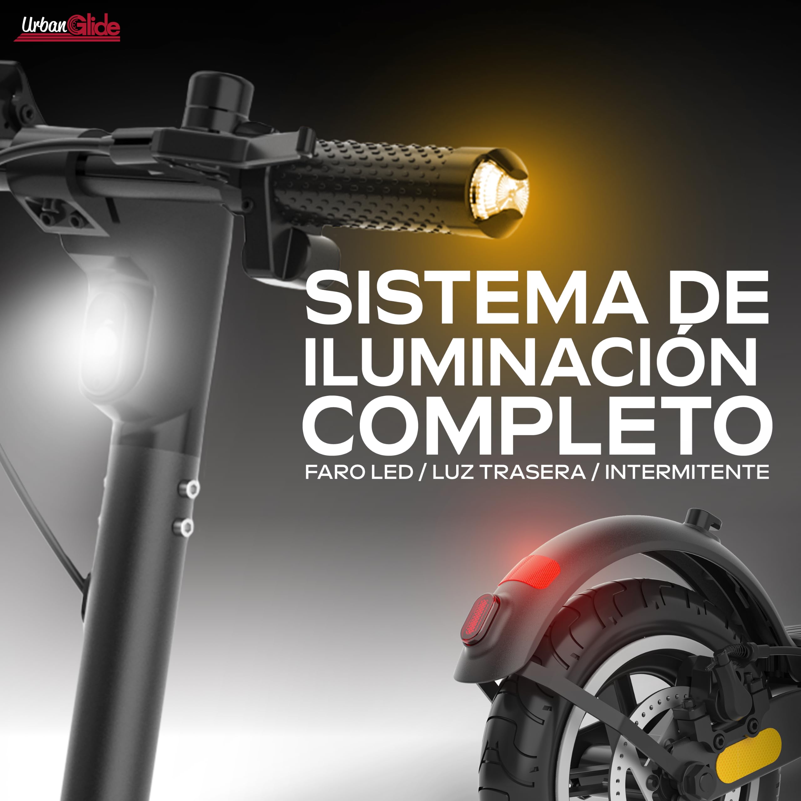 Trottinette Électrique Adulte UrbanGlide 85 Evo - ES – Autonomie Jusqu'a 15 km - Pneu 8,5" Gonflable - Batterie 25.2V - Poids 15Kg