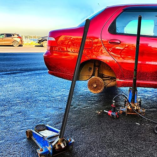 Miniatura 6 de Baluue Reemplazo de mango de gato de 3 toneladas, mango de gato hidráulico horizontal, mango de gato resistente, palanca superior de poste de gato