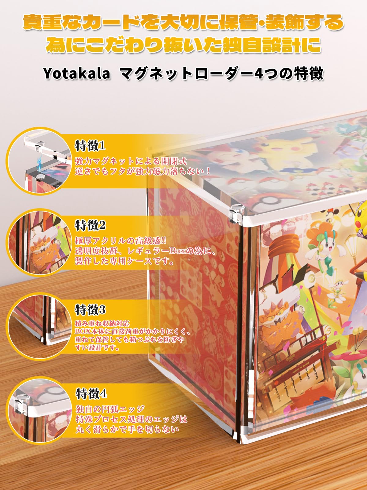 Amazon.co.jp: Yotakala ポケモ カード ローダー boxローダー ボックス