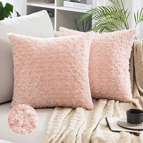 peach pillow covers