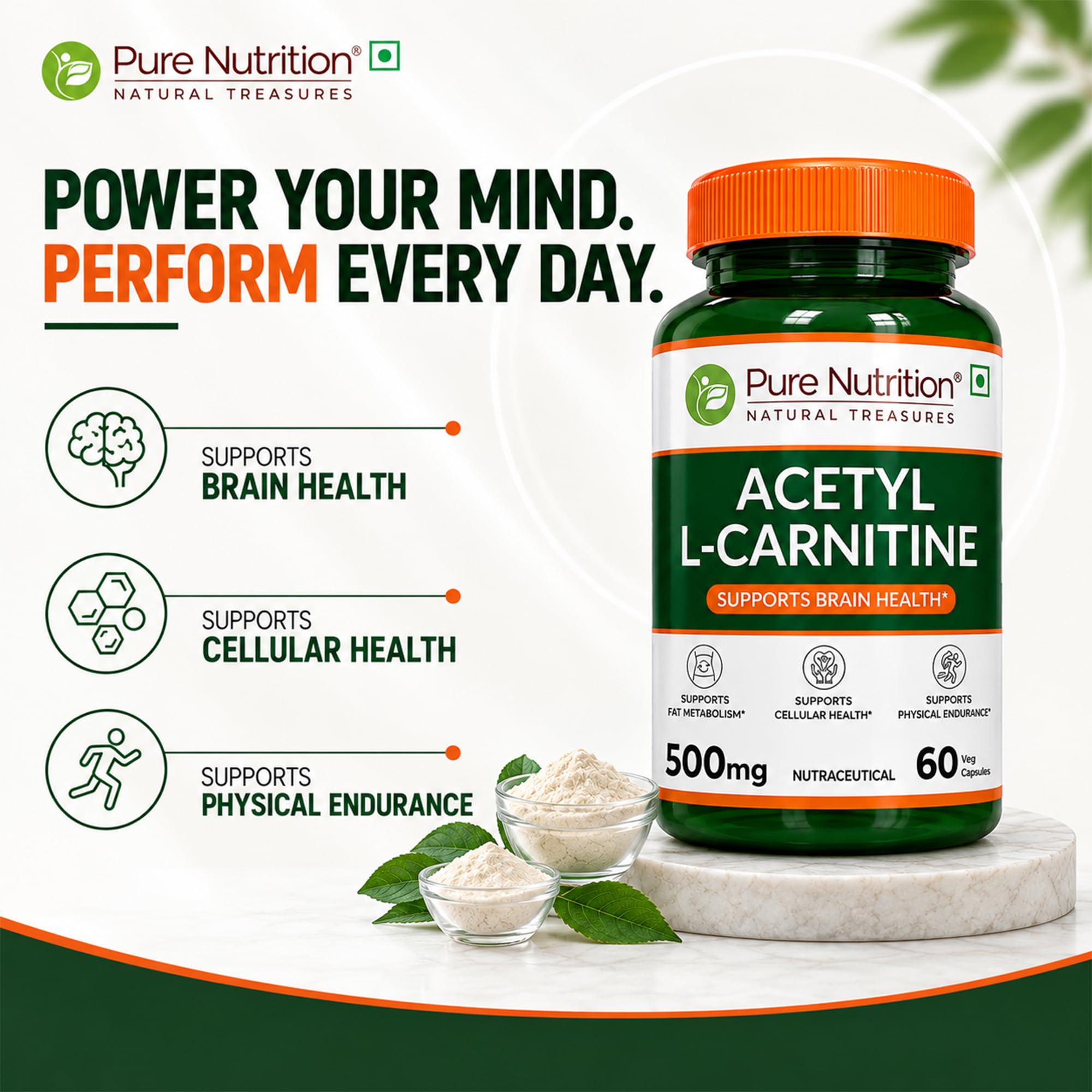 acetyl l carnitine india Pure Nutrition L-Carnitine Supplement 500 mg - 60 Veg Capsules | Acetyl L-Carnitine Supplement for Brain Health Carnitine Arginate is not 510K#: K162081 Size:120 Tablets PixelVerve Astaxanthin 12mg Supplement,