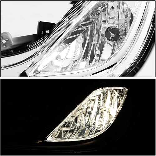 Miniatura 2 de DNA MOTORING FL-ZTL-133-CH Luz antiniebla con interruptor lateral del conductor y del pasajero mejora la visibilidad Compatible con sedán de 4