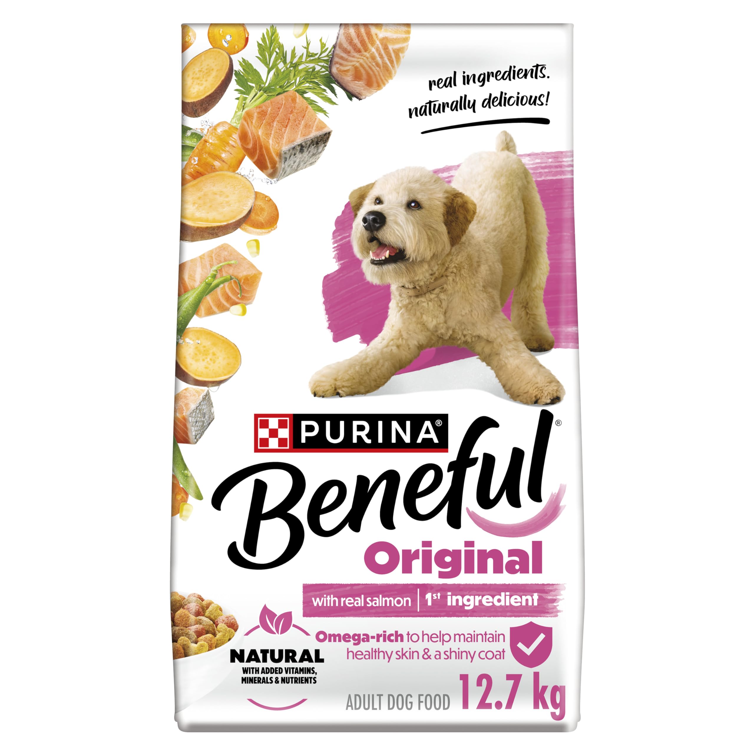 Beneful Originals Dry Dog Food, Real Salmon - 12.7 kg Bag image 6