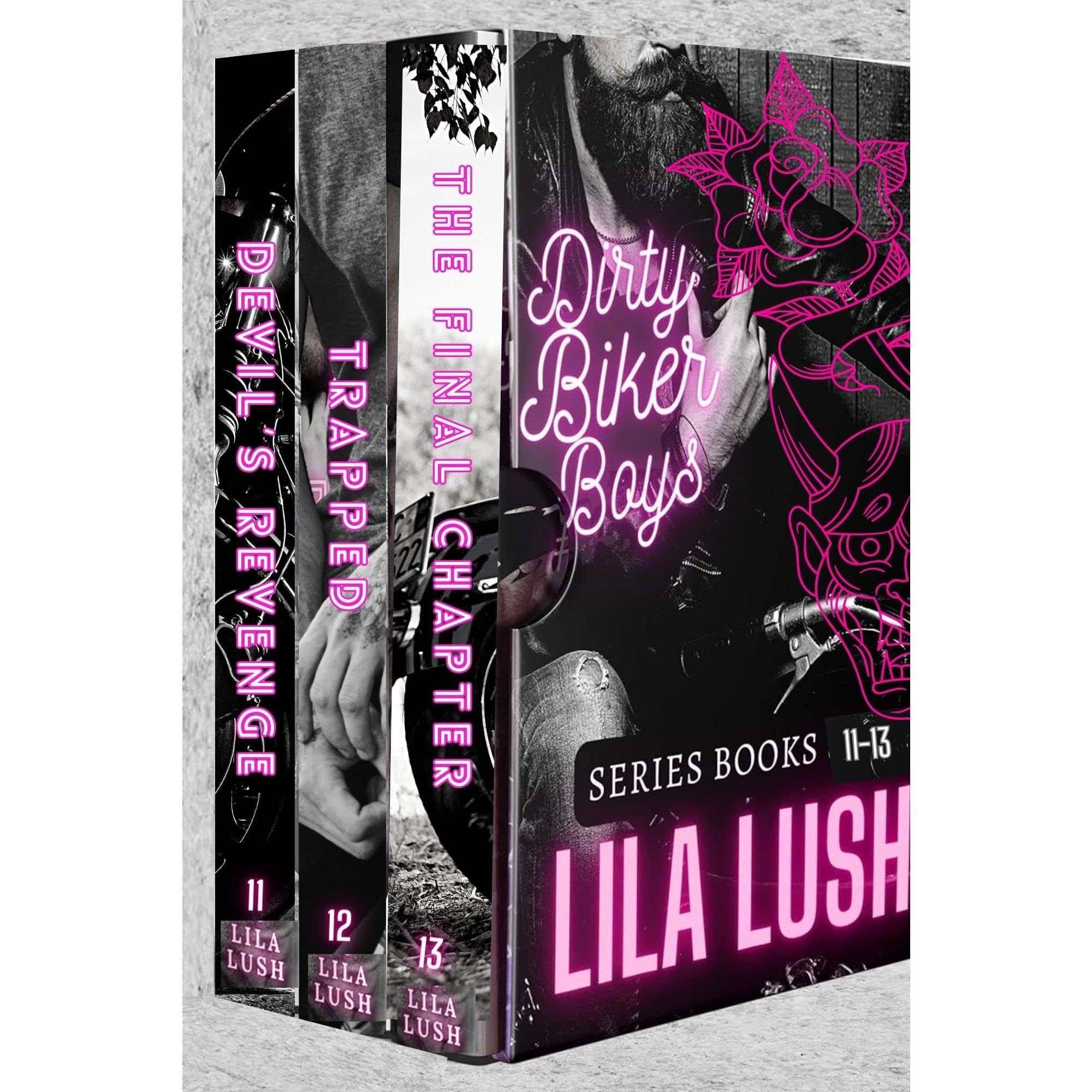 Dirty Biker Boys MC Box Set: Books 11-13 Dark MC Reverse Harem Romance: Devil's Revenge, Trapped, The Final Chapter