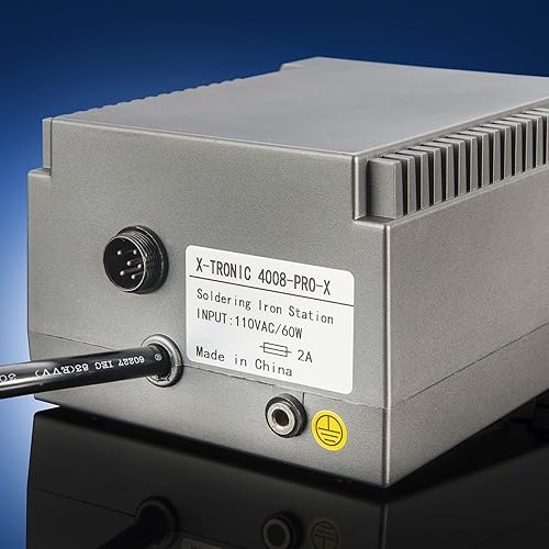 Miniatura 4 de X-Tronic 4008-PRO-X  Estación de soldador de 75 W con tecnología PID  Características temporizador de sueño de 0 a 30 minutos, conversión CF y