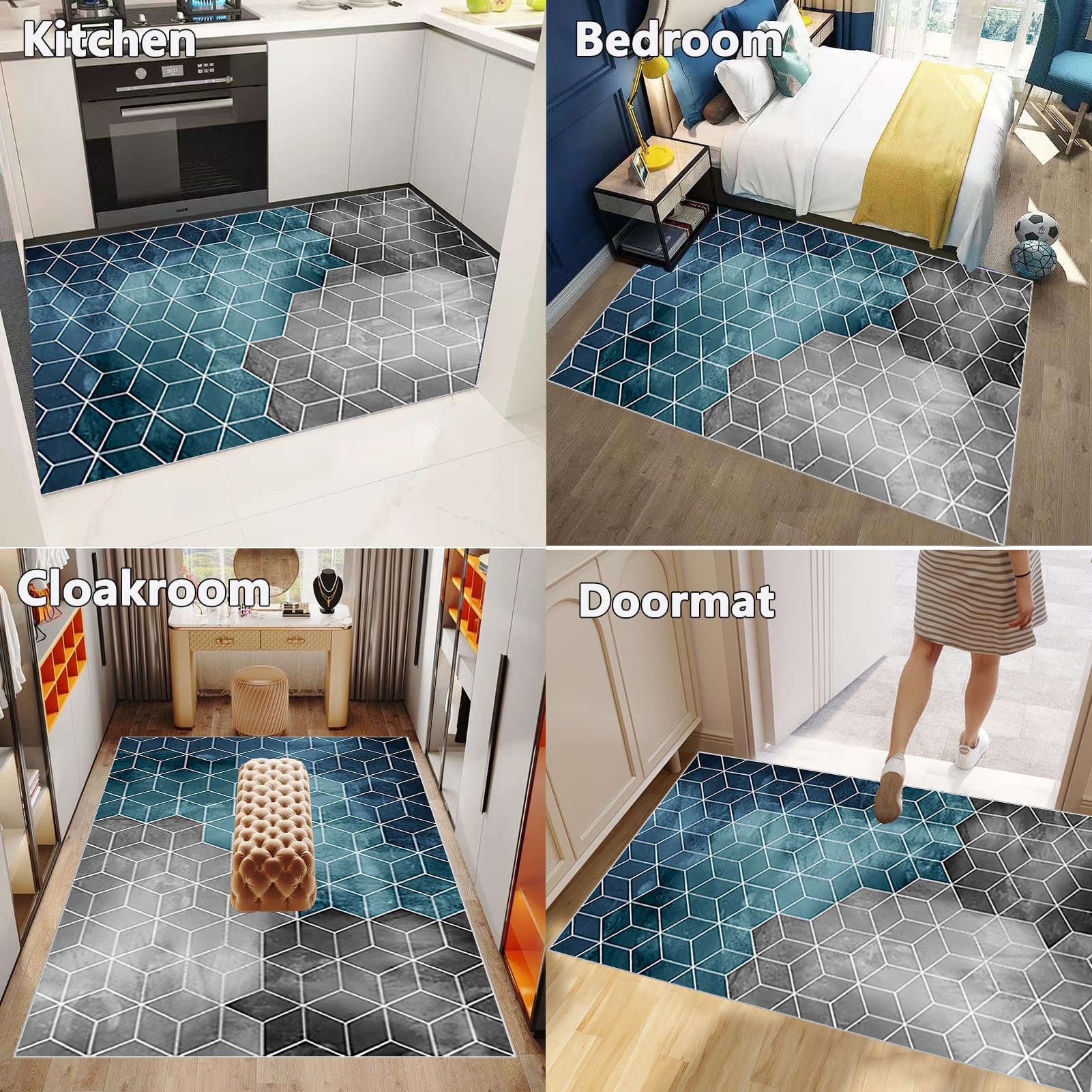 70 x 100 cm Protector Suelo Silla Ruedas Alfombra Silla Gaming Alfombra Oficina para Silla con Ruedas Antideslizante Alfombra Silla Escritorio Alfombra Protectora Suelo Silla Alfombra Gamer