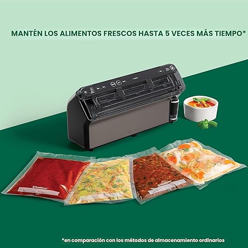 Vista 2 de FoodSaver Elite All-in-One Liquid+™ Sellador al Vacío Todo en Uno con Bolsas