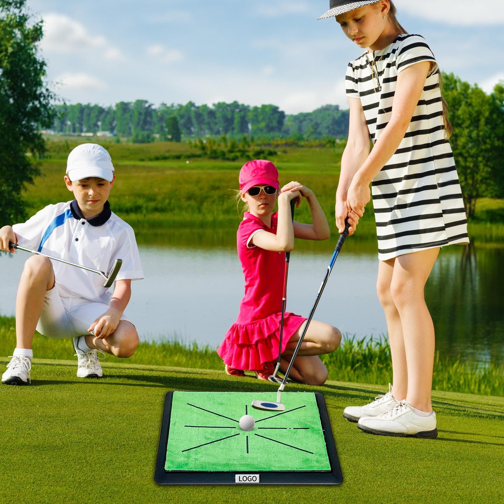 Golfmatte Trainingsmatte Für Schwungübungen