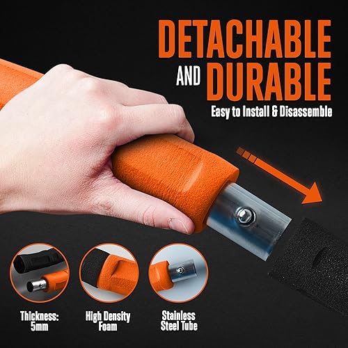 Miniatura 4 de SQUATZ Exercise Hula Hoop for Adults Weight Loss - Weighted Hula Hoop for Workout, Adjustable & Detachable Weighted Hula-Hoop