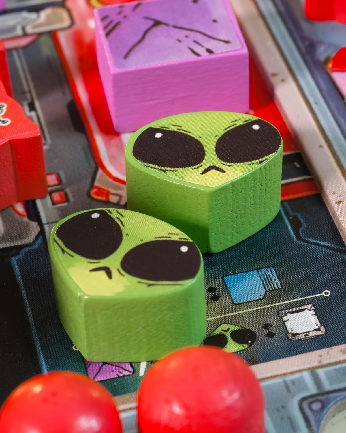 Transgalactica Board Game, Space Worker Placement and Engine Building Game