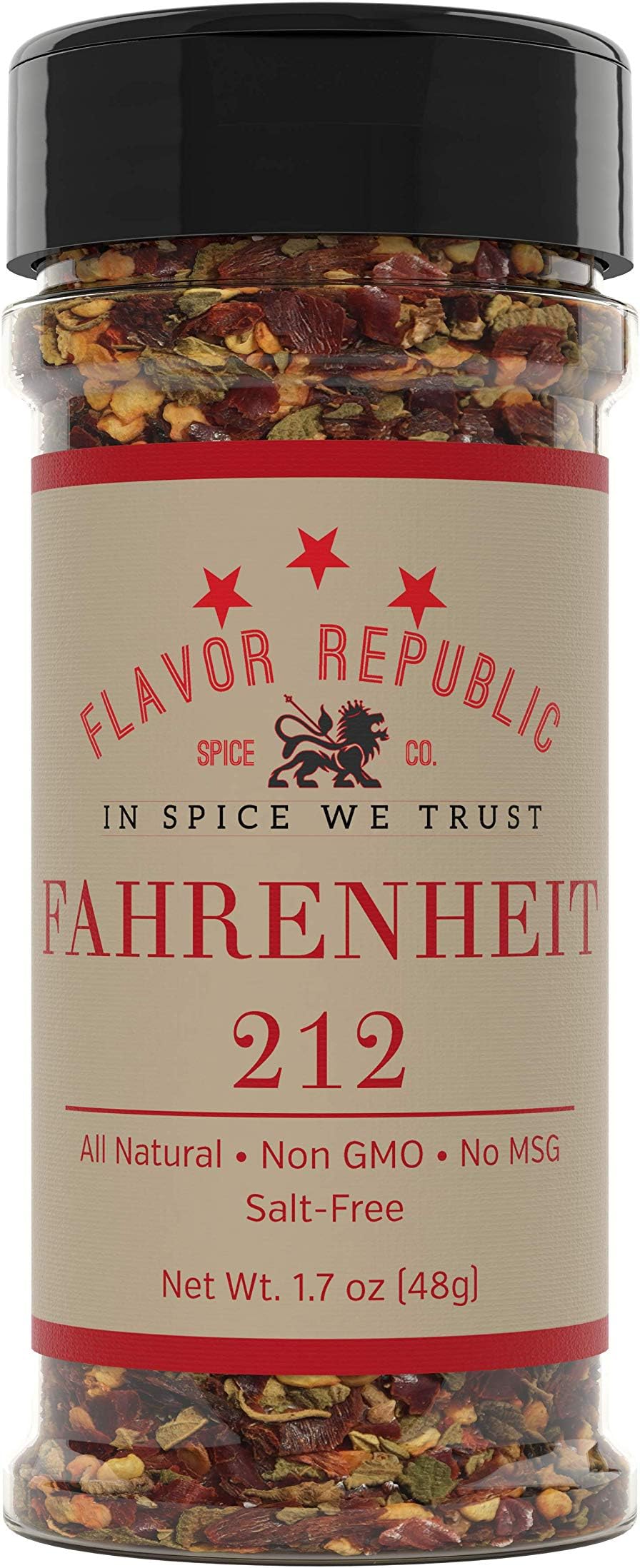 Smoked Chipotle Seasoning, Fahrenheit 212. Hot Heat Spice Blend for Chicken, Pork, Vegetables and Steak - Flavor Republic (1.7 oz)