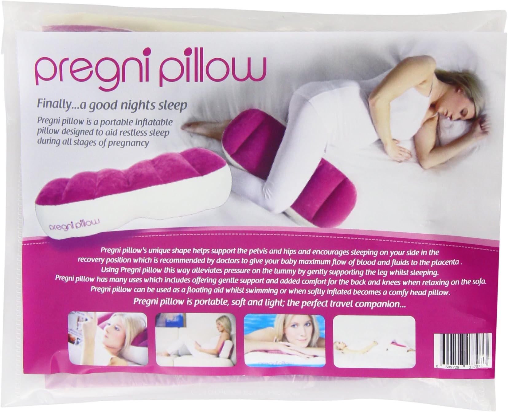 Pregni Pillow Inflatable Pregnancy Pillow