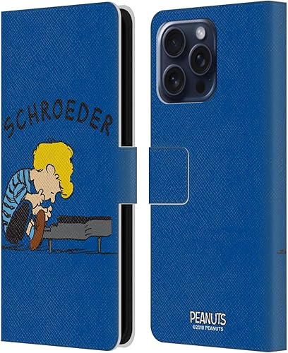 Miniatura 9 de Head Case Designs Funda de piel con licencia oficial de Peanuts Snoopy Characters compatible con Apple iPhone 15 Plus