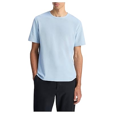 Vince Pima Pique Short Sleeve Crew Men