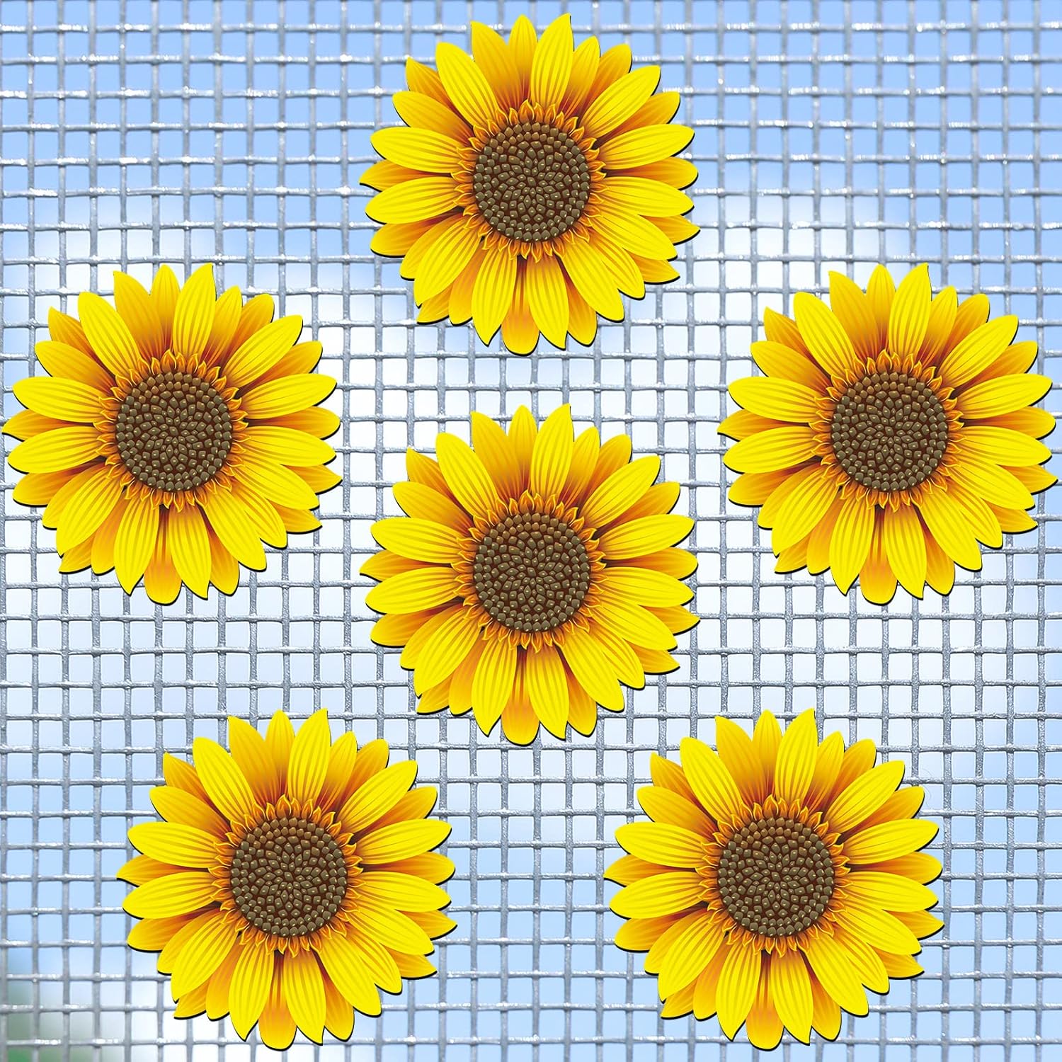 Fabbay 12 Pcs Screen Door Flexible Double Sided Protector