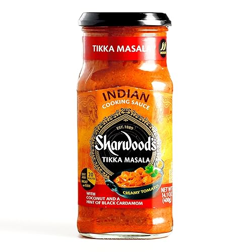 Sharwoods Tikka Masala Salsa de cocina 14.1 oz cada uno (1 artículo por pedido)