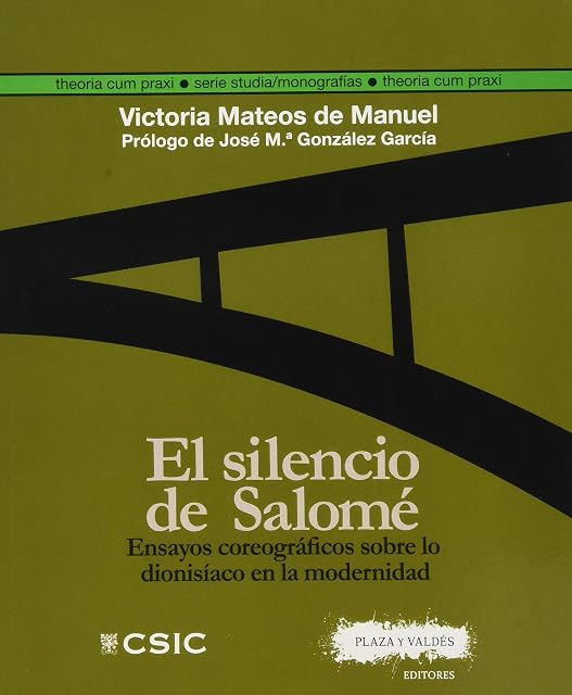 Portada de El Silencio de Salome. Ensayos Coreograficos sobre lo Dionisiaco en la