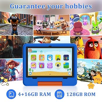 PEICHENG Androidタブレット 10.1インチ 6GB/128GB Amazon.com : PEICHENG Tablet for Kids with EVA Protective