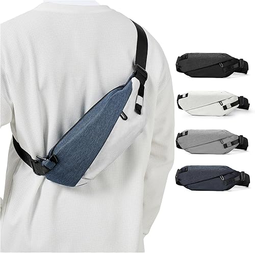 Riñoneras para hombres, bolsas cruzadas para mujer, cintura de moda, entrenamiento al aire libre, viajes, casual, bolsa de hombro para correr,