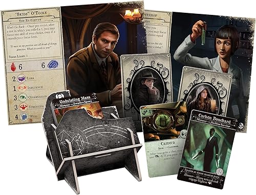 Miniatura 3 de Arkham Horror The Dead of Night - Expansión del juego de mesa - Nuevos escenarios, investigadores y horrores. Juego de misterio cooperativo, a