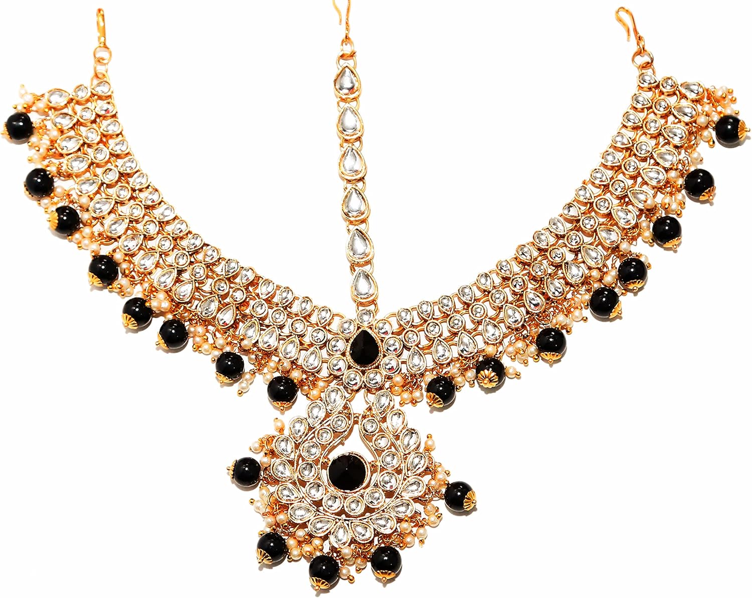 Jewel India Ethnic Traditional Wedding Bridal Gold Partywear Kundan