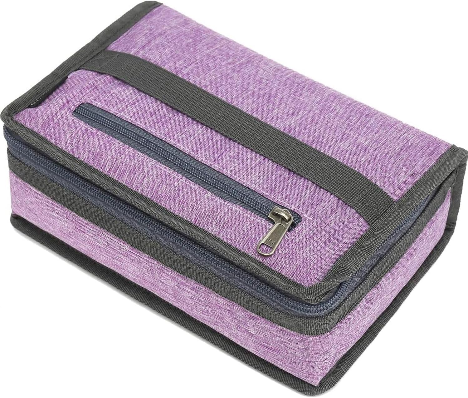 Small Insulated Lunch box Portable Soft Bag Mini Cooler Thermal Meal Tote Kit with Handle for Work & School, Purple