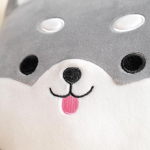 Miniatura 5 de Lazada Almohada de felpa para niños, regalo suave, regalo para bebé, color gris, 15 pulgadas