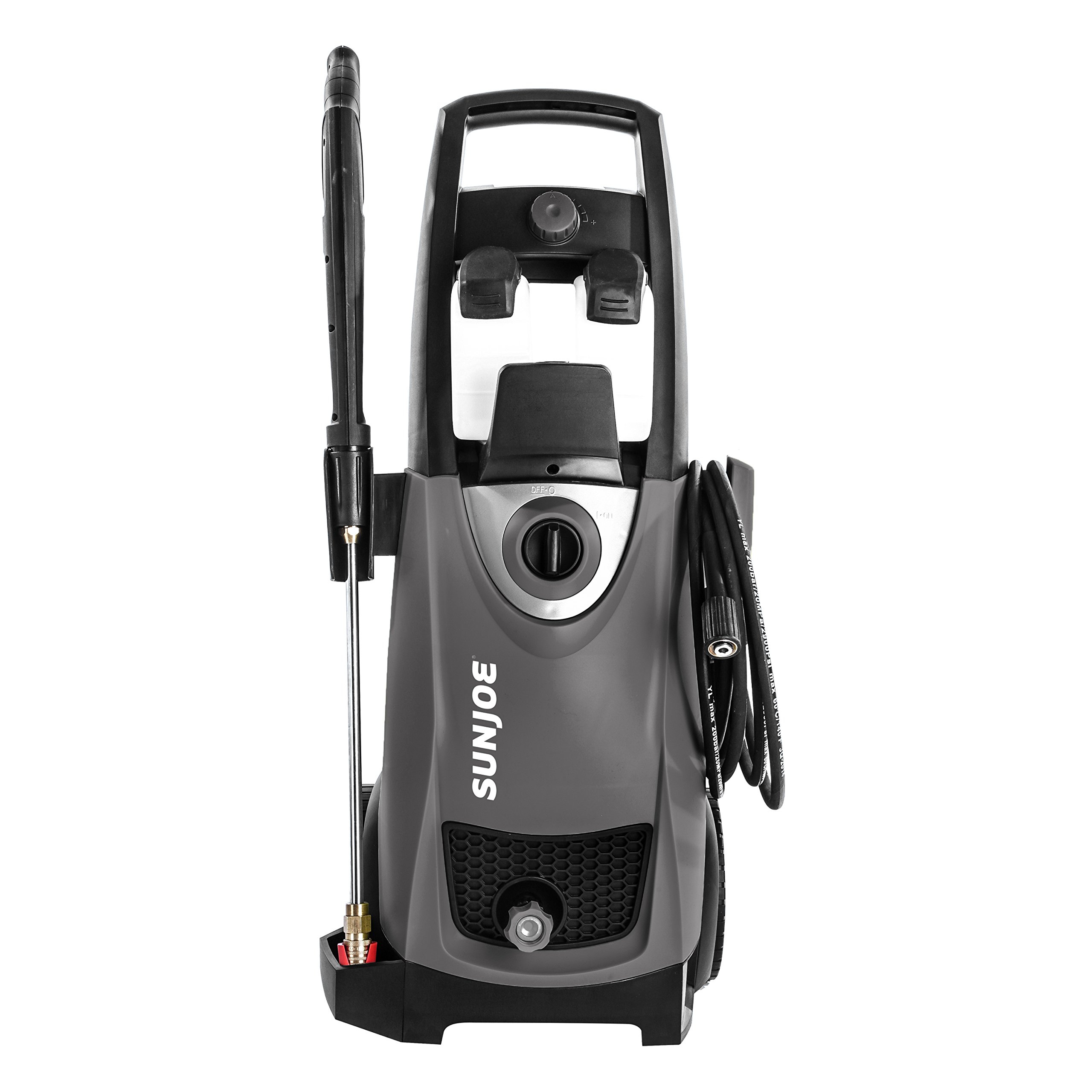 Snow Joe Sun Joe SPX3000-BLK Pressure Joe 2030 PSI 1.76 GPM 14.5-Amp Electric Pressure Washer, Black