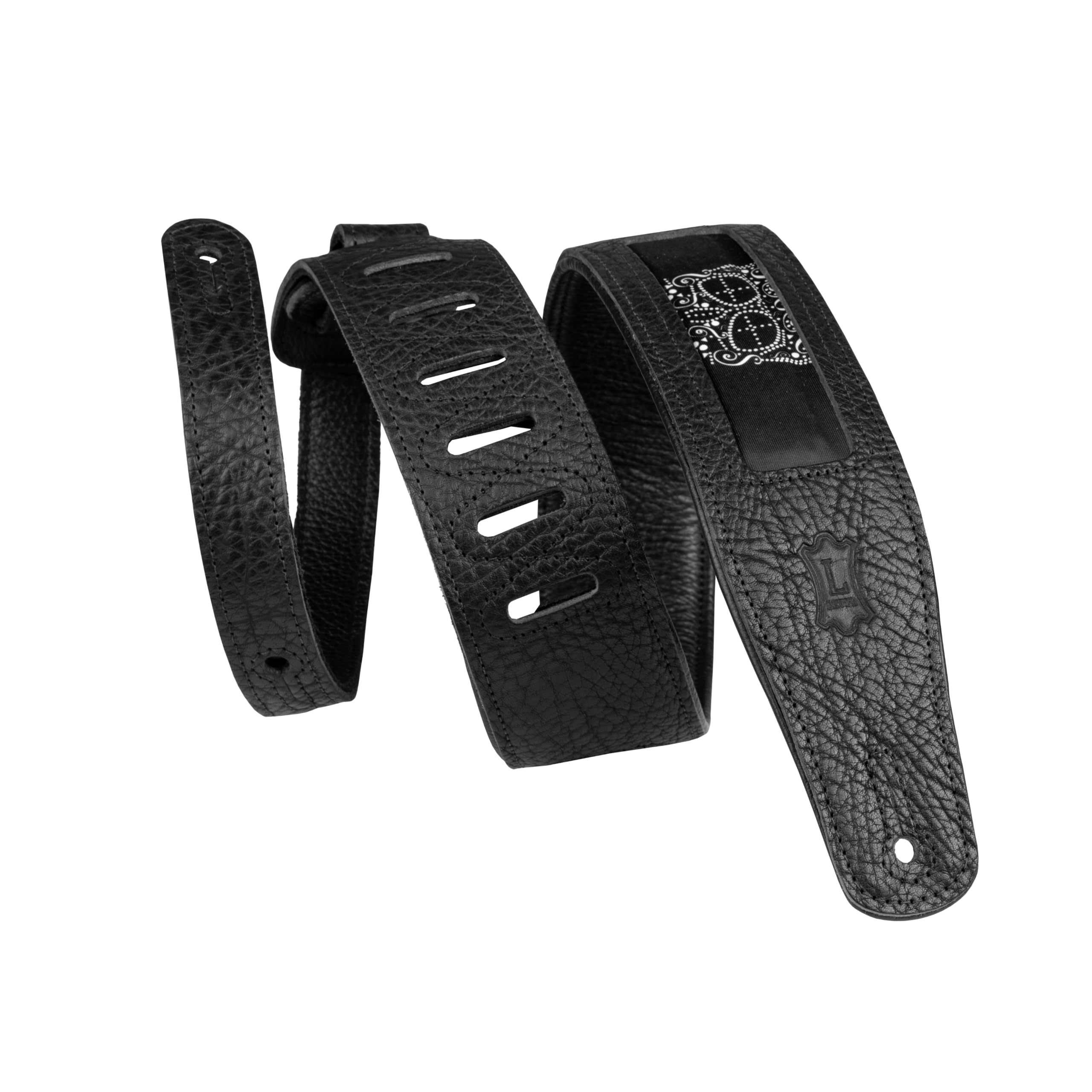 Levy's Leathers Gitarrengurt, Calaca-Serie, Polyester, Mariachi-Druck, 6,3 cm