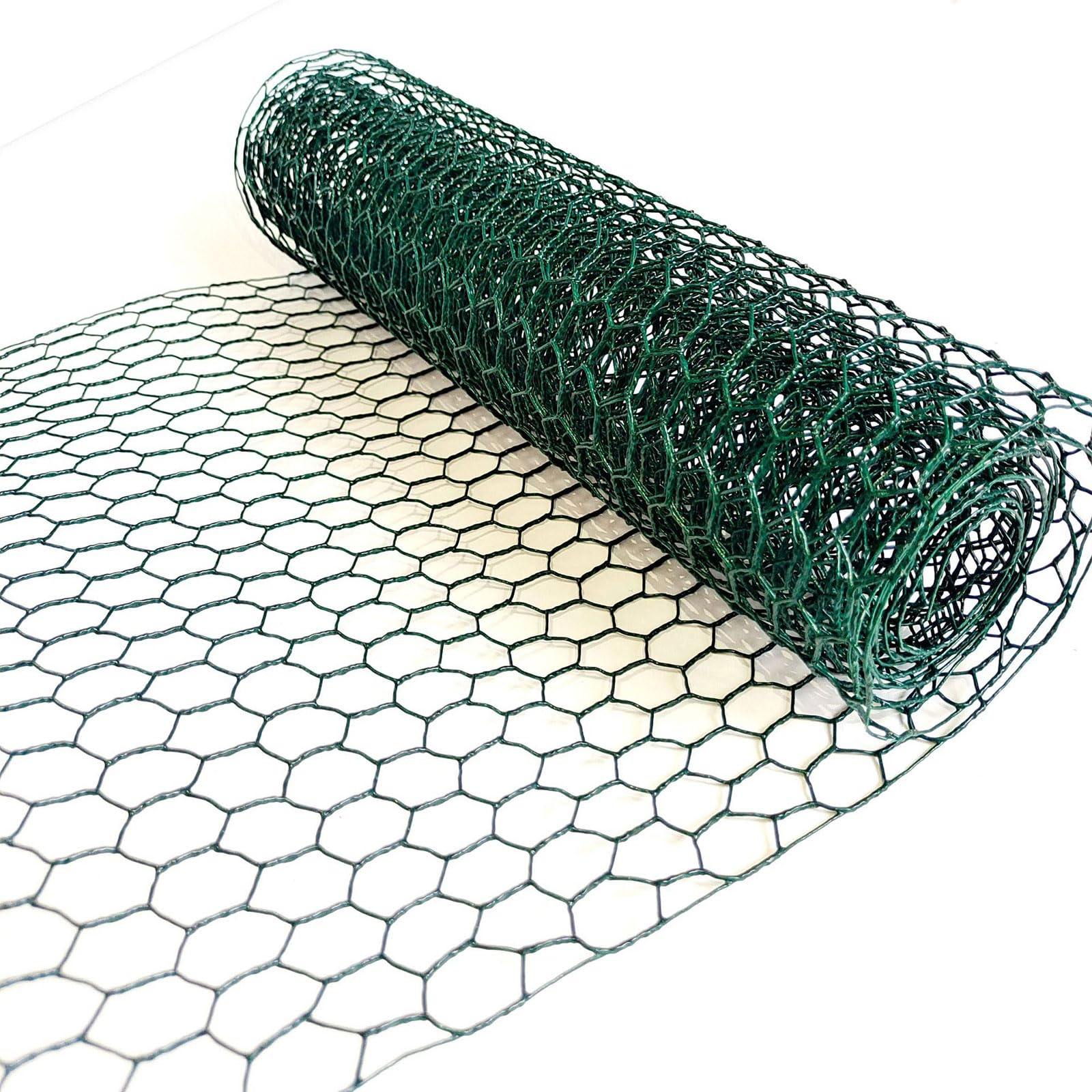 High-Strength Galvanized Chicken Wire with Finish for Robust Plant & Animal Barrier Wire Net for Long-Lasting Plant & Garden Fencing