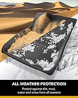 Vista 6 de 3D MAXpider Tapete Kagu de ajuste personalizado (negro) compatible con Lucid AIR Touring 2022-2023 - Segunda fila